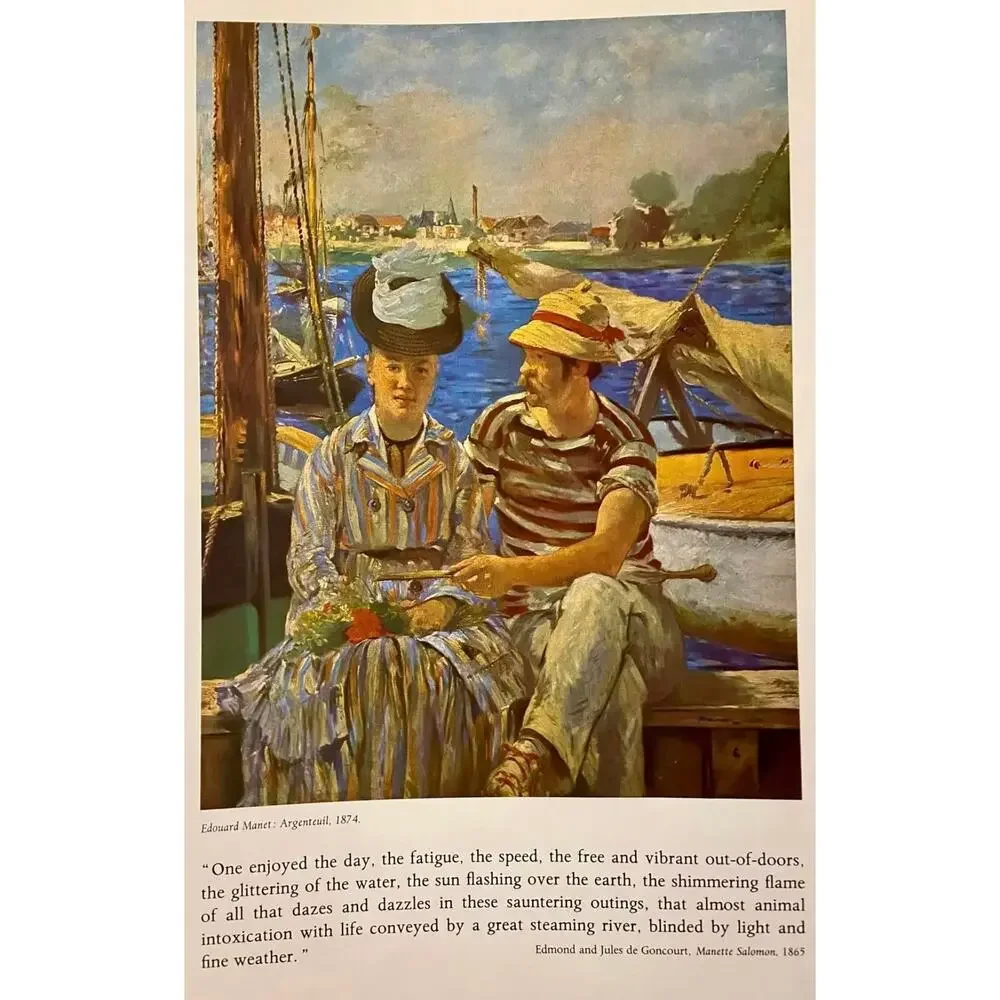 1970 “Impressionists and Impressionism” World Publishing Co Vintage Hardbound